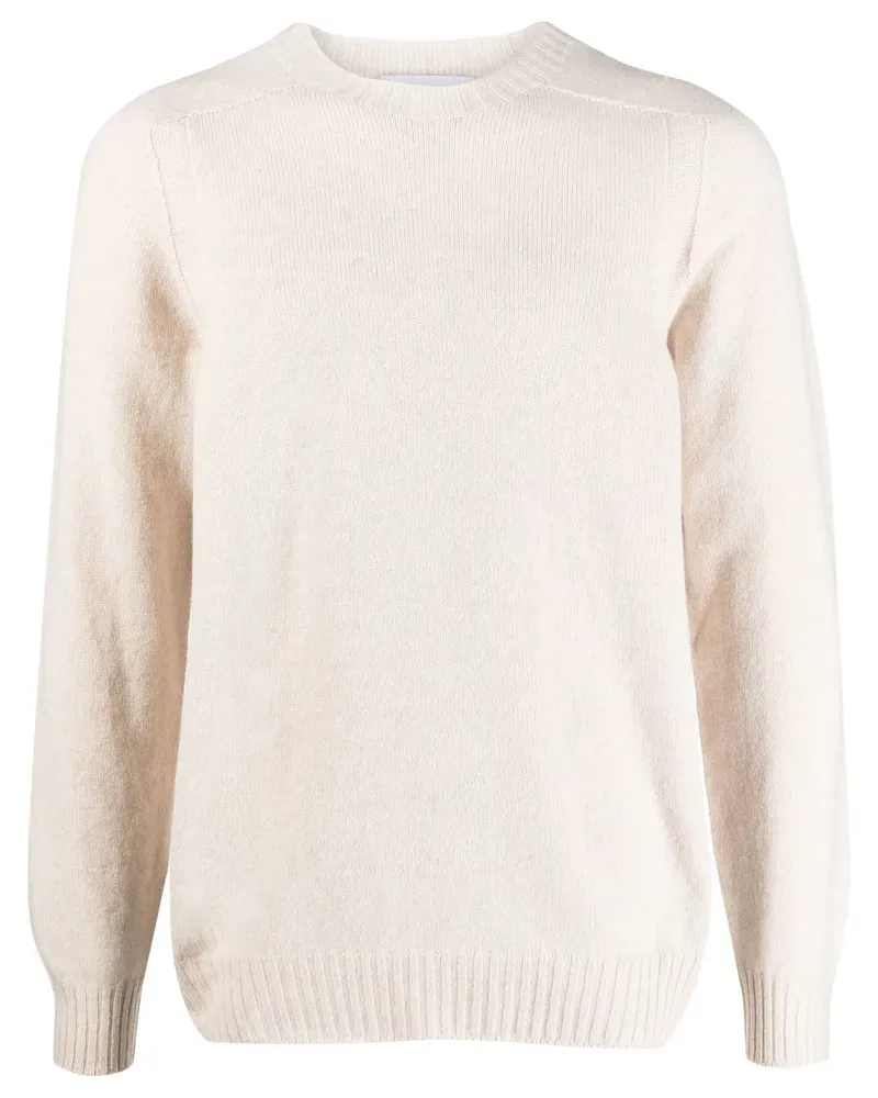 D4.0 Pullover mit gerippten Details - Nude Nude
