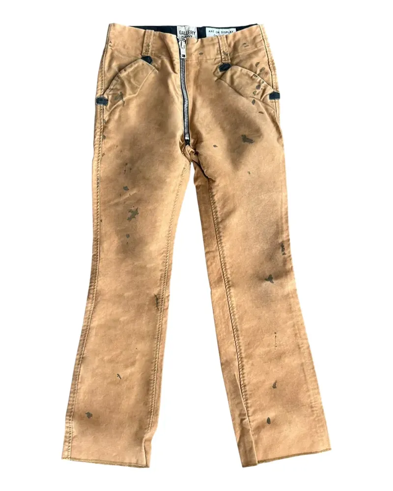 GALLERY DEPT. Hollywood Hose im Distressed-Look - Nude Nude