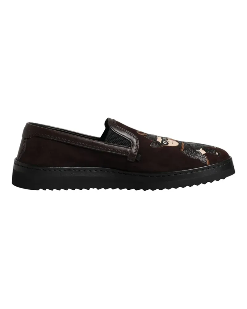 Dolce & Gabbana DG Millennials DG Family Sneakers - Braun Braun