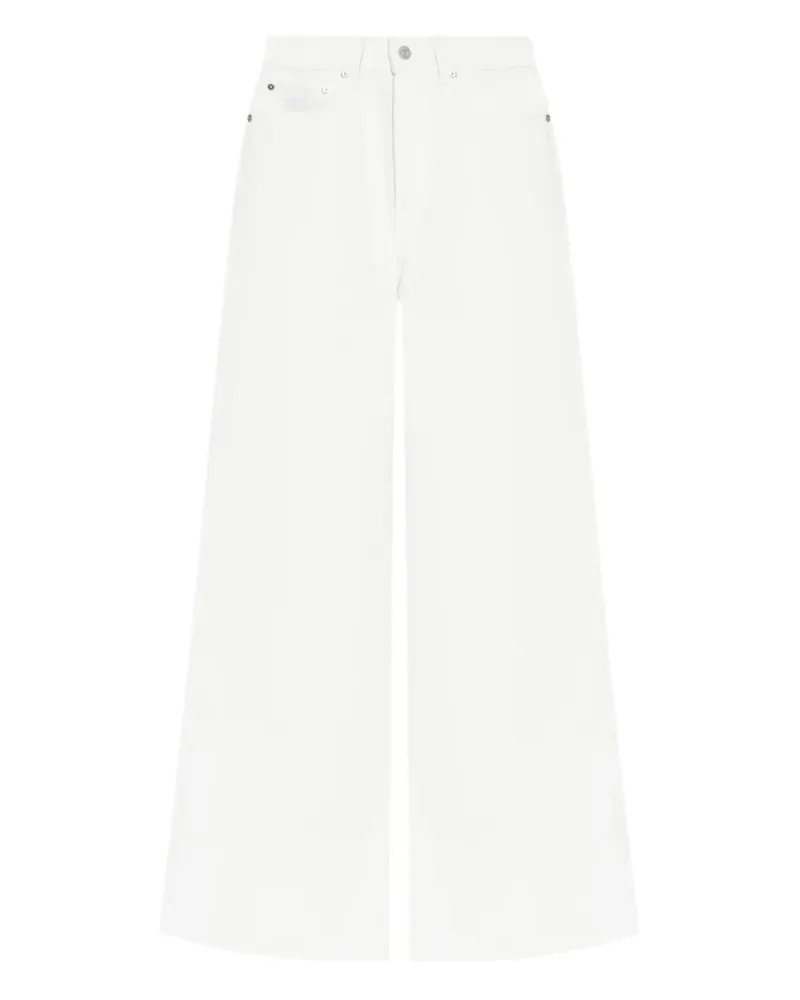 Lacoste Ausgestellte Hose - Weiß Weiß