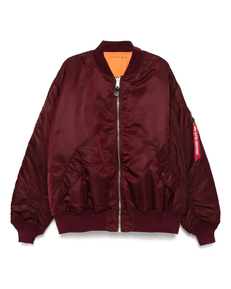 Mastermind World x Alpha Industries MA-1 Jacke - Rot Rot