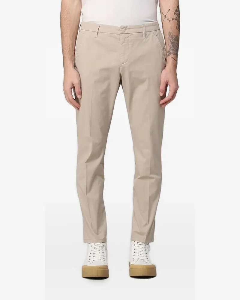 Dondup Hose mit Tapered-Bein - Nude Nude