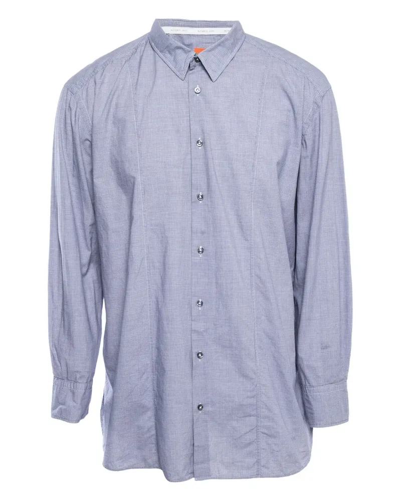HUGO BOSS Kariertes Hemd - Blau Blau