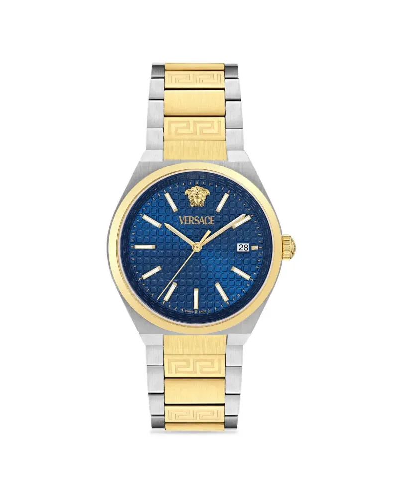 Versace V-Auria 39mm - Blau Blau