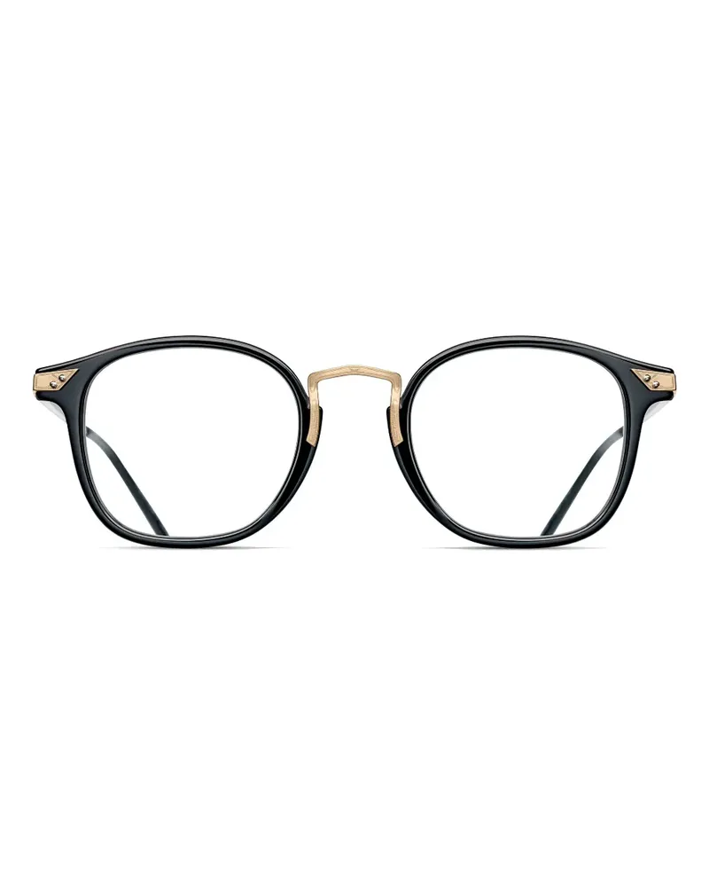MATSUDA Brille mit eckigem Gestell - Schwarz Schwarz