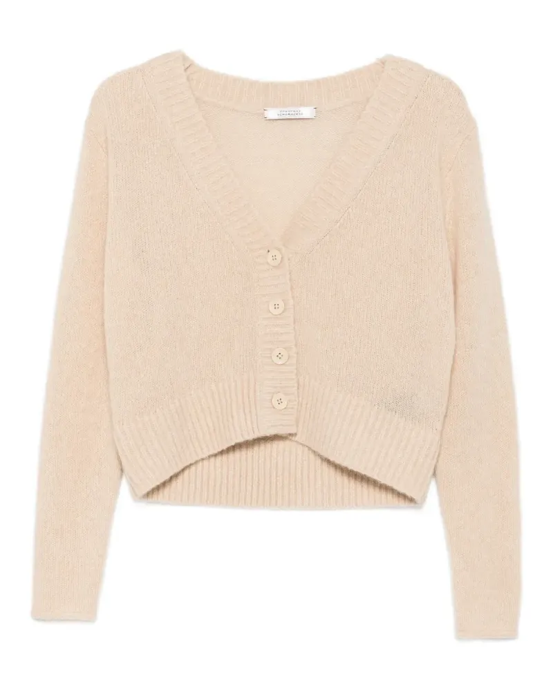 Dorothee Schumacher Cardigan mit V-Ausschnitt - Nude Nude