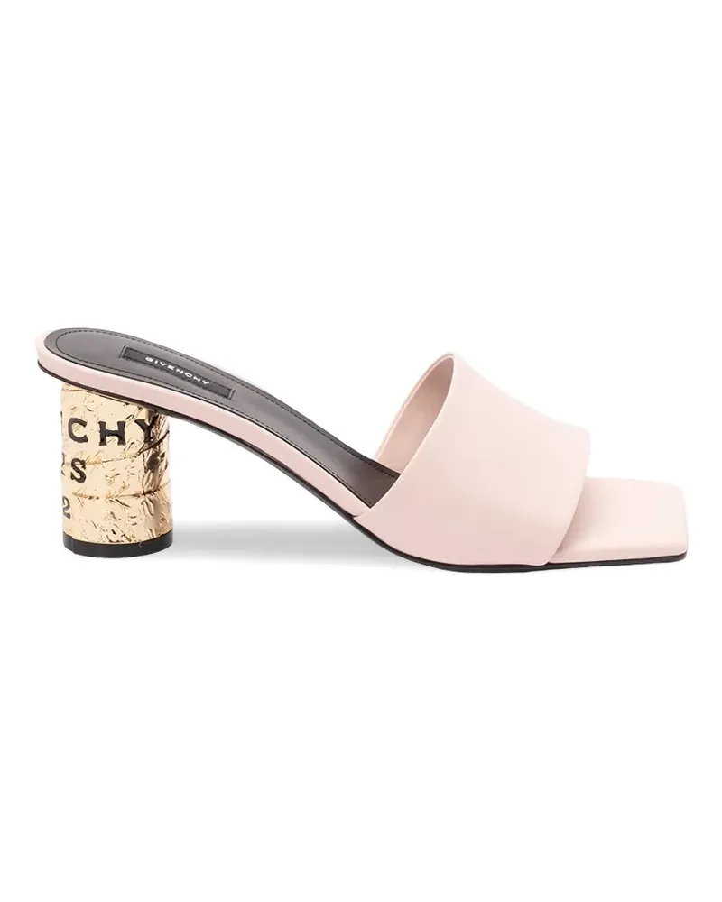 Givenchy Tape Heeled leather sandals - Nude Nude