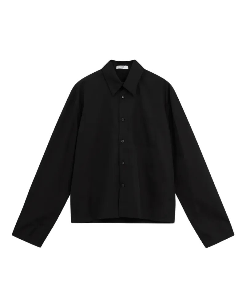 Rier Mini long-sleeved shirt - Schwarz Schwarz