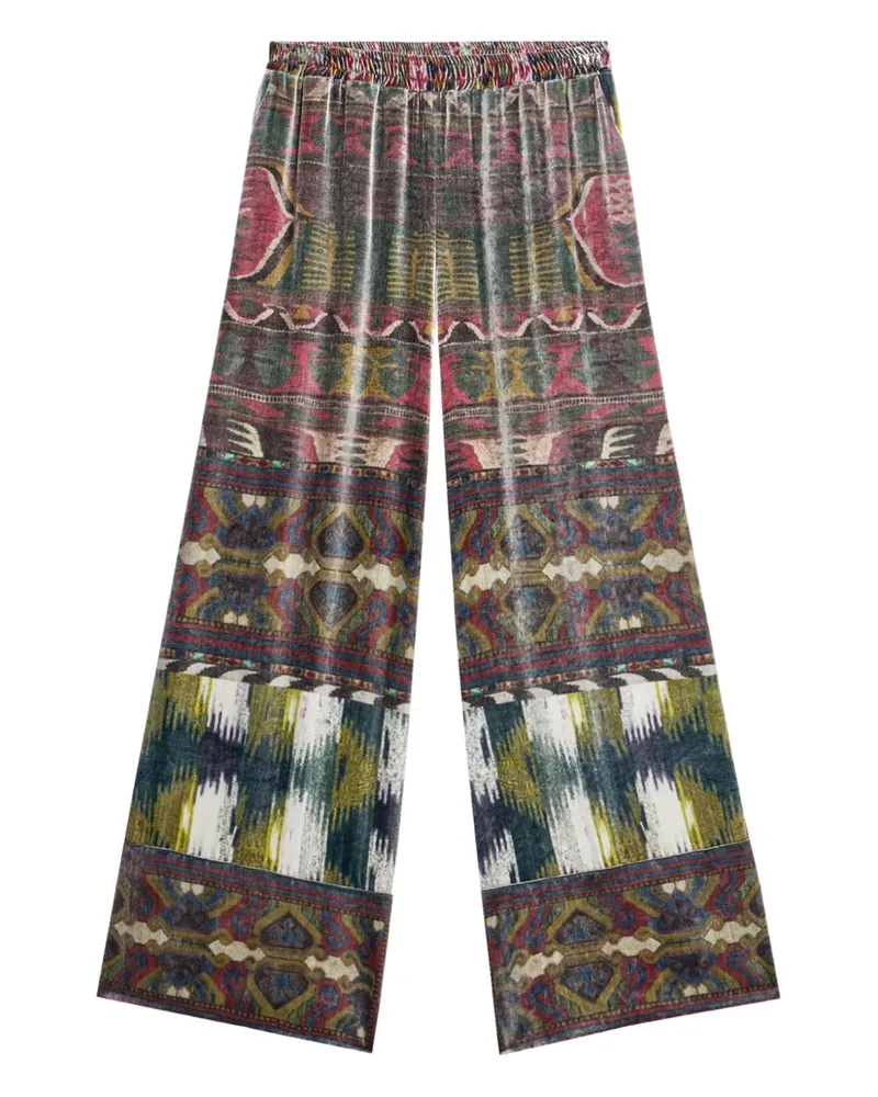 Pierre-Louis Mascia Gemusterte Hose - Grau Grau