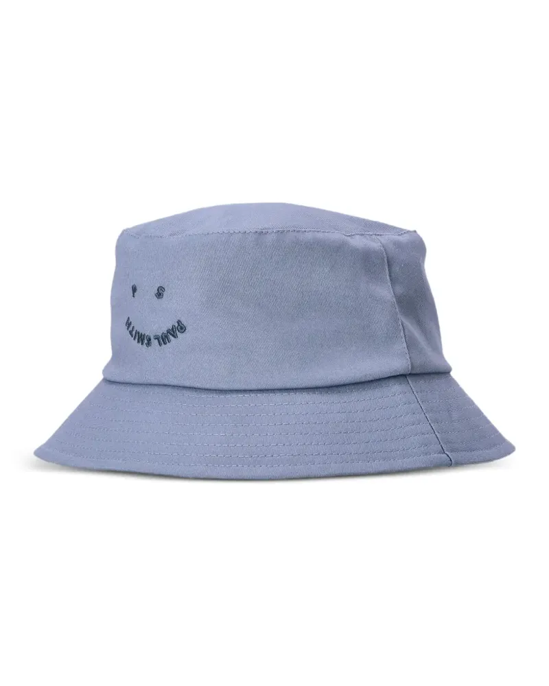 Paul Smith Fischerhut mit Smiley - Blau Blau