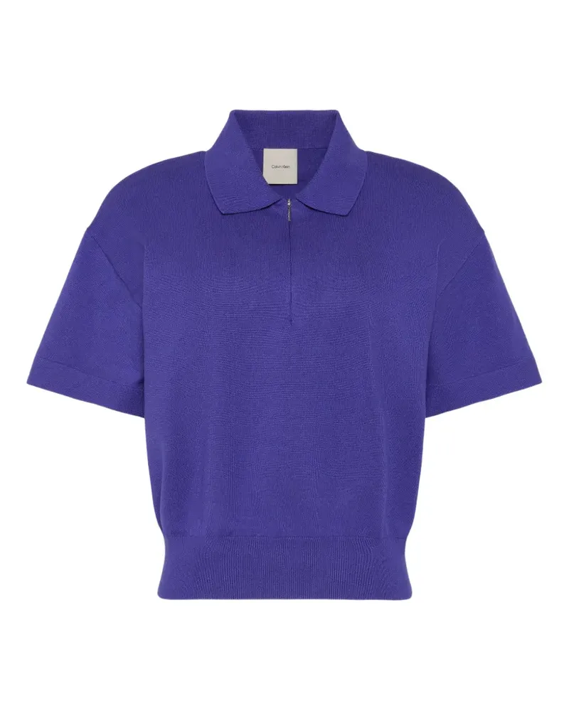 Calvin Klein zip-up jumper - Blau Blau