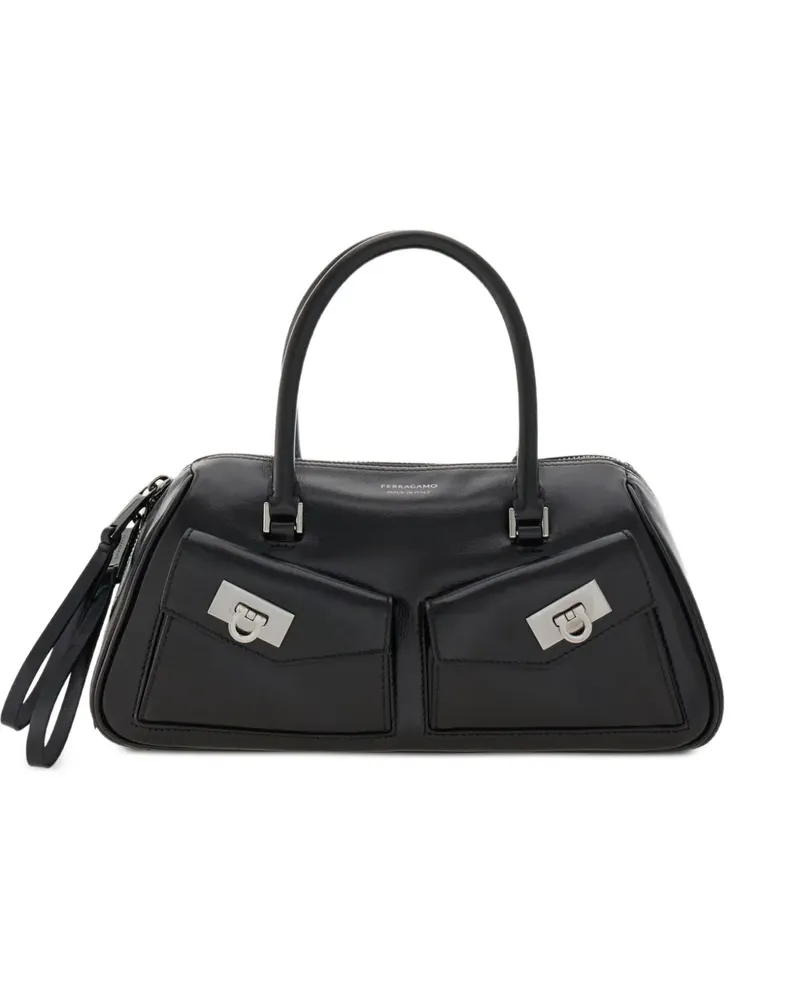 Ferragamo Multipocket Tote Bag - Schwarz Schwarz