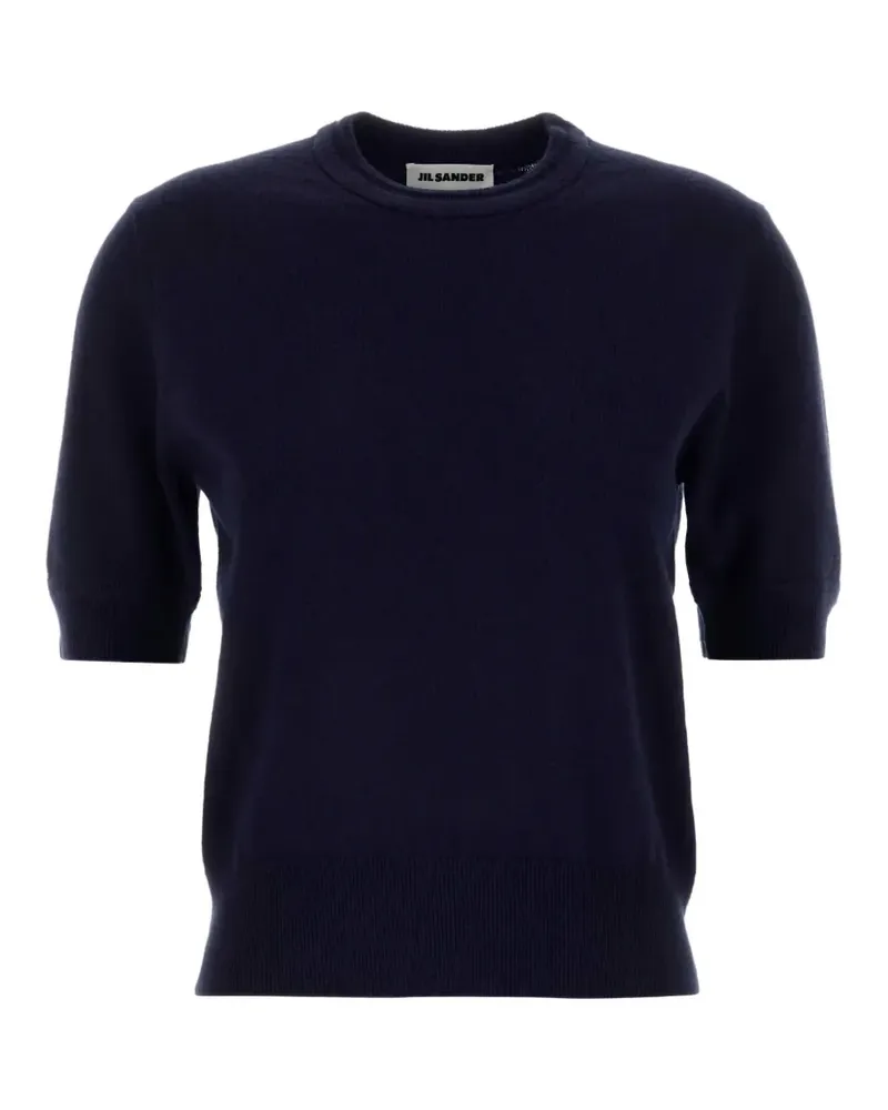 Jil Sander Kurzärmeliges Oberteil - Blau Blau