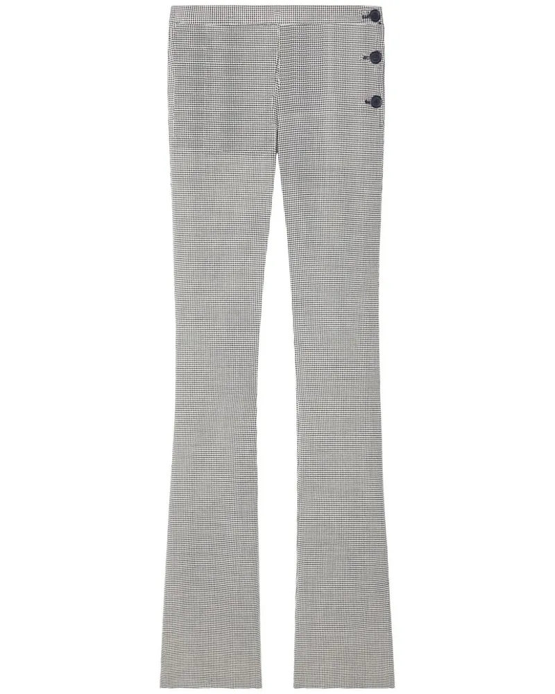 Courrèges Oblique Hose - Schwarz Schwarz