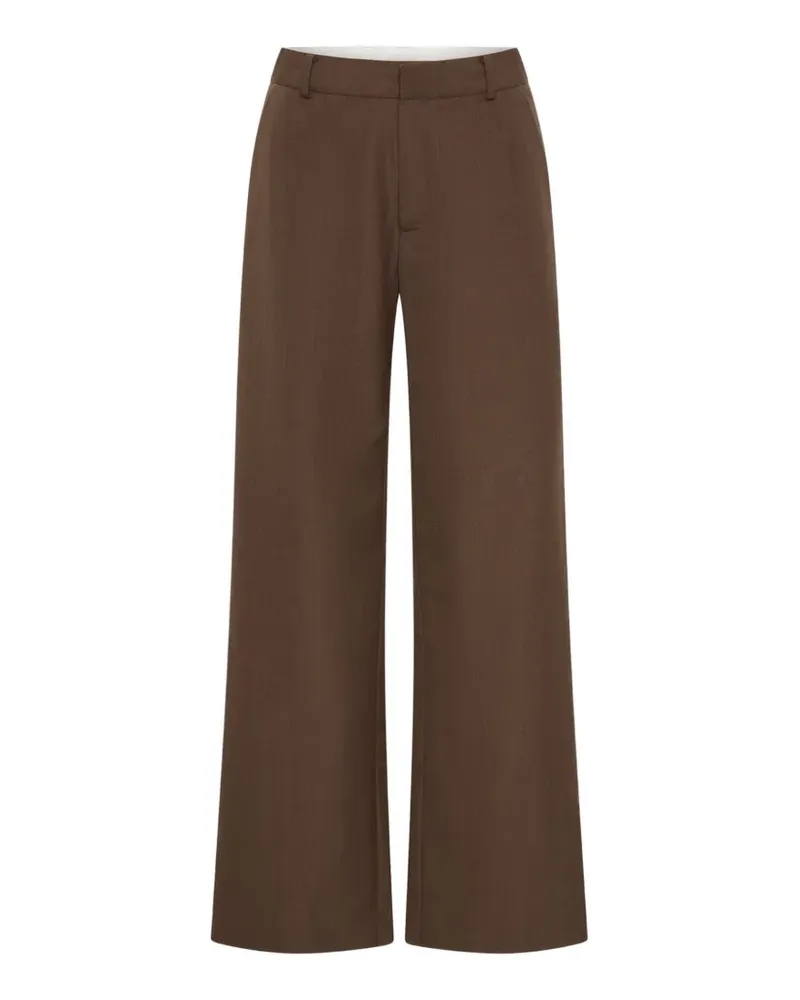 St. Agni Carter trousers - Braun Braun
