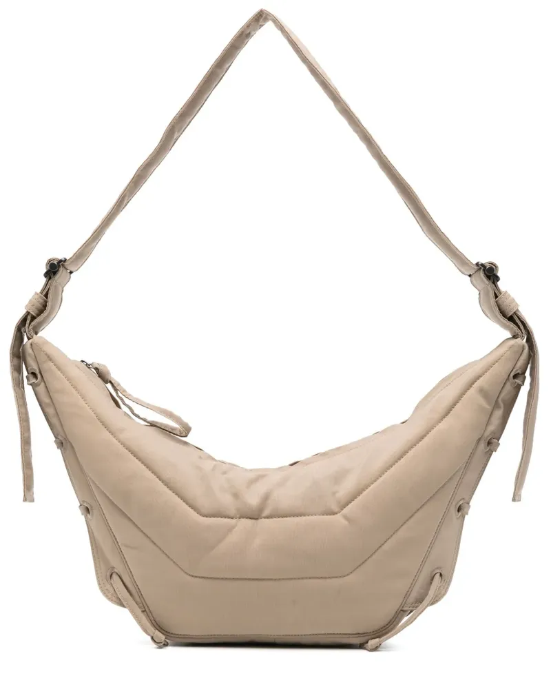 Christophe Lemaire Kleine Soft Game Schultertasche - Nude Nude
