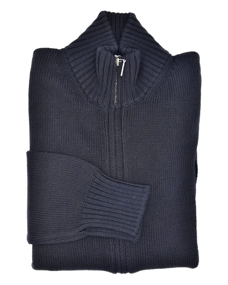 Cruciani Cardigan mit Reißverschluss - Blau Blau