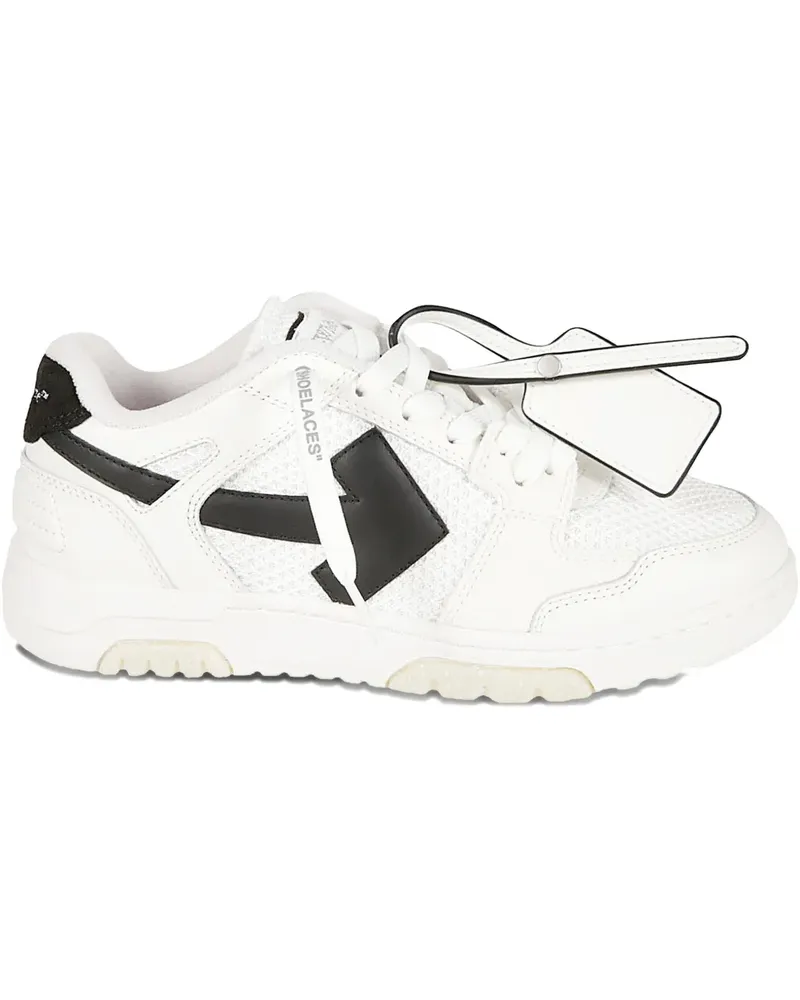 OFF-WHITE arrow-appliqué sneakers - Weiß Weiß
