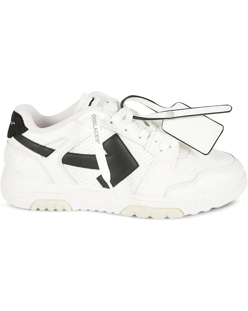 OFF-WHITE arrow-appliqué sneakers - Weiß Weiß