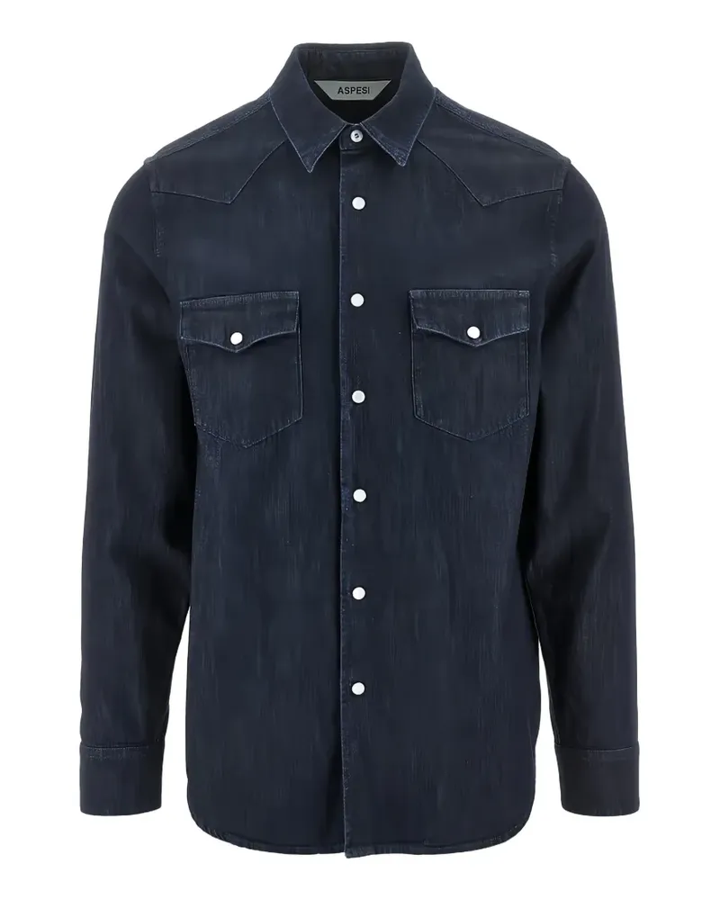 ASPESI West shirt - Blau Blau