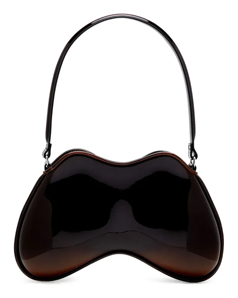 Diesel Double-D Schultertasche - Braun Braun