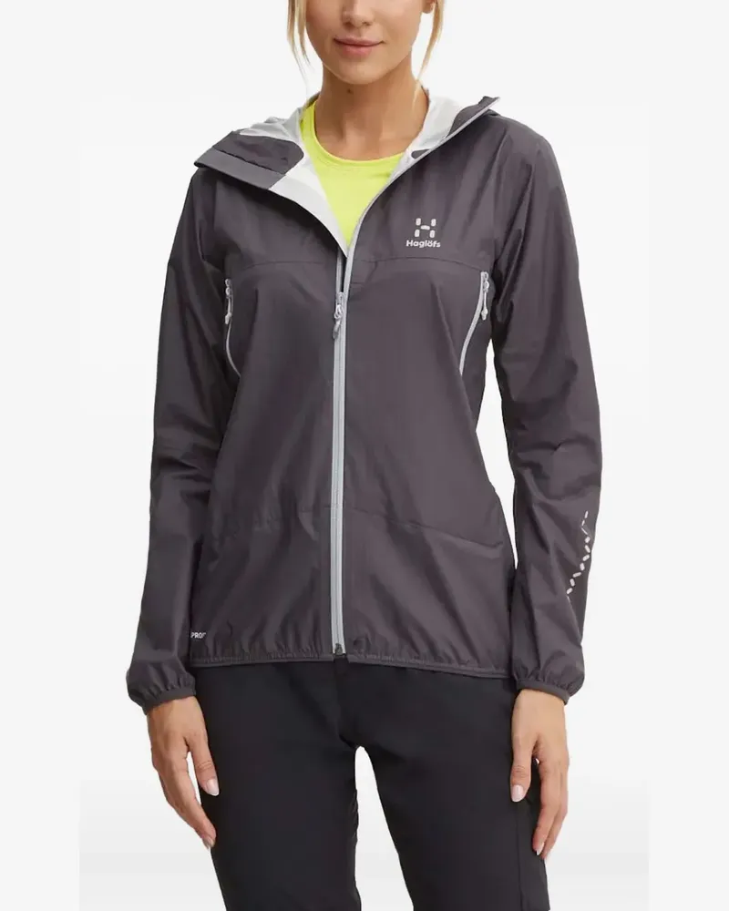 Haglöfs L.I hooded jacket - Grau Grau