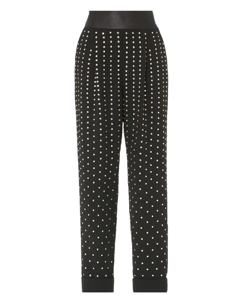 Temperley London Verzierte Alexandrea Hose - Schwarz Schwarz