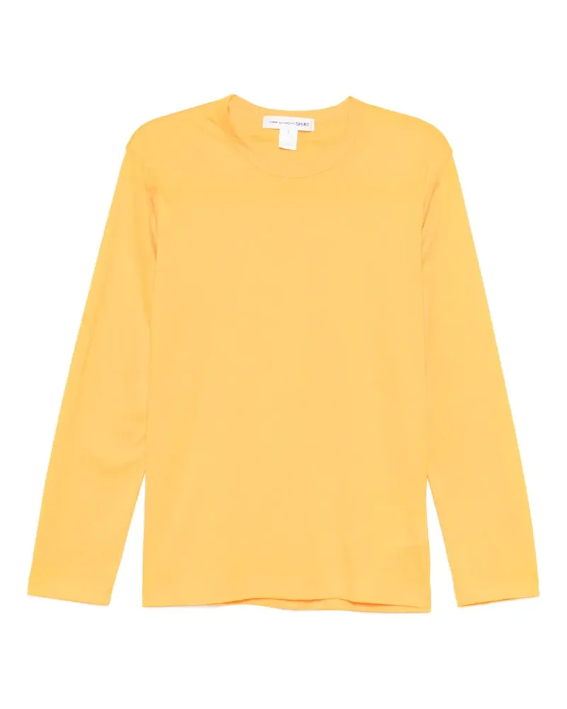 Comme des Garçons Klassisches T-Shirt - Gelb Gelb