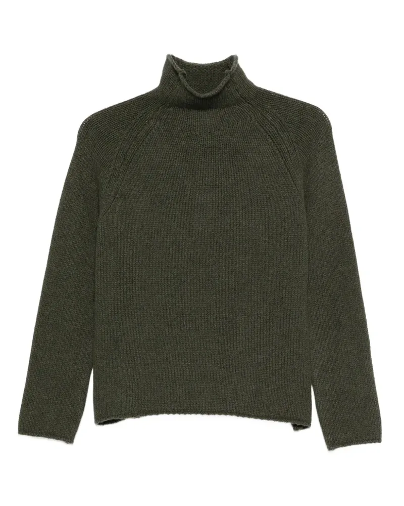 Scaglione Pullover mit Stehkragen - Grün Grün