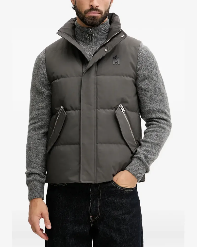 Mackage Joseph funnel-neck gilet - Grau Grau