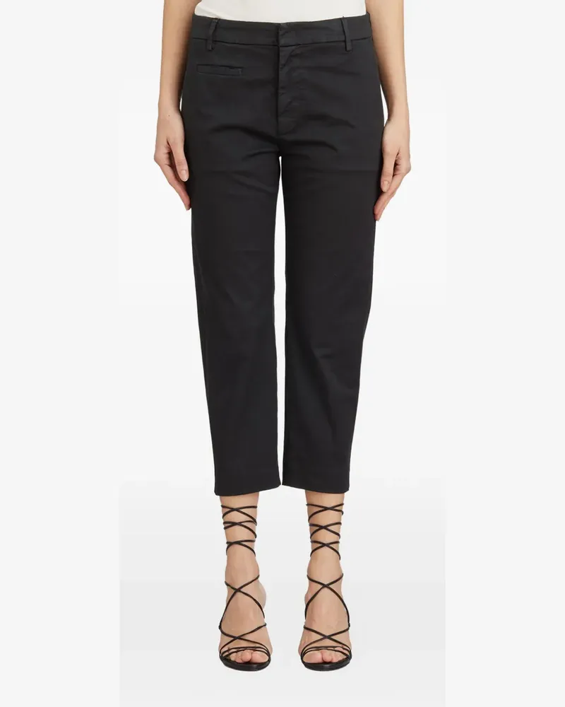 Dondup Ariel cotton chinos - Schwarz Schwarz