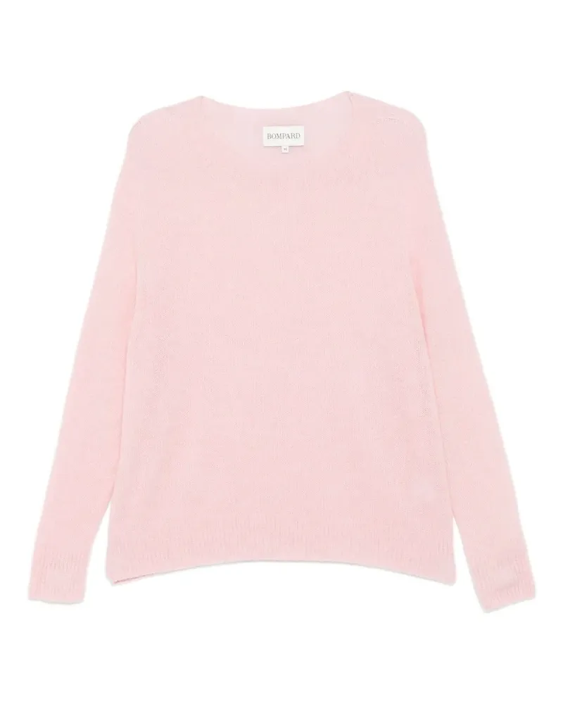 Eric Bompard Pullover mit rundem Ausschnitt - Rosa Rosa