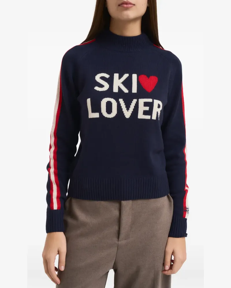 MC2 Saint Barth stripe ski lover knitwear - Blau Blau