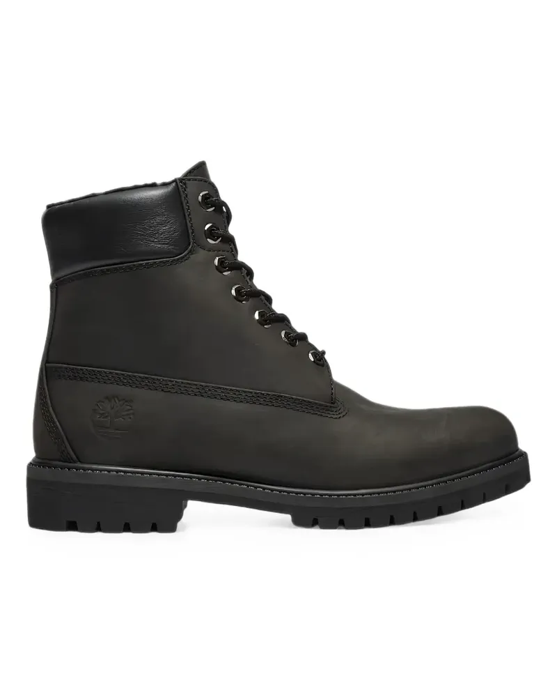Timberland logo-debossed padded ankle boots - Schwarz Schwarz