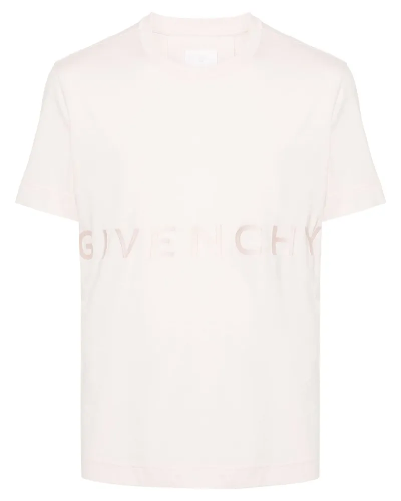 Givenchy T-Shirt mit 4G-Motiv - Rosa Rosa