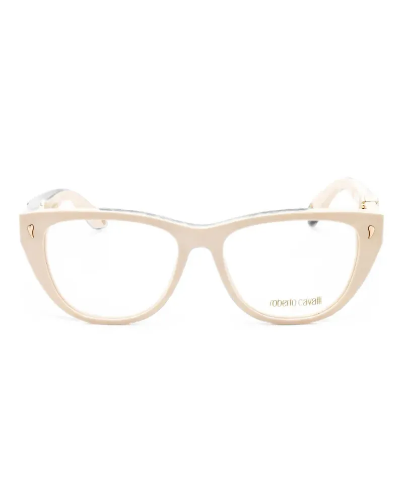 Roberto Cavalli Klassische Cat-Eye-Brille - Nude Nude