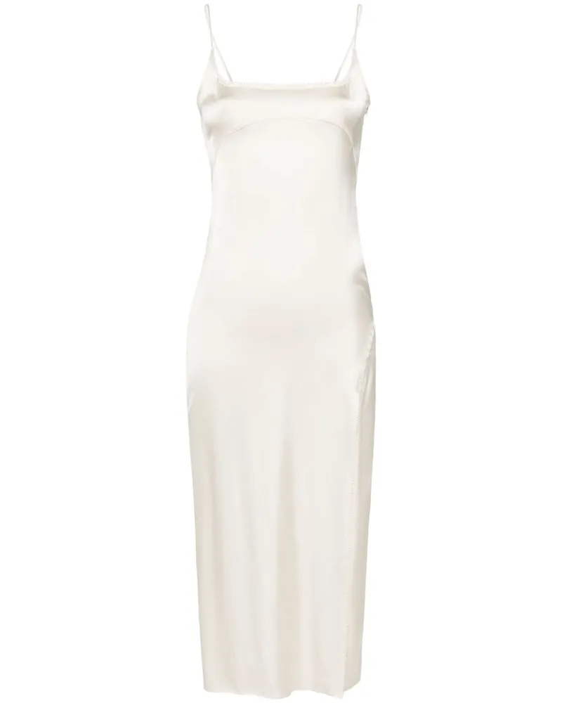 Jacquemus La Robe Kleid - Weiß Weiß