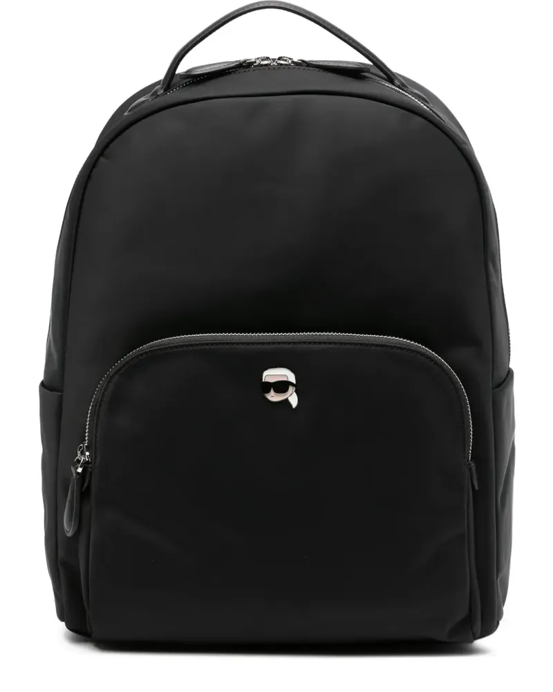 Karl Lagerfeld Ikon Rucksack - Schwarz Schwarz