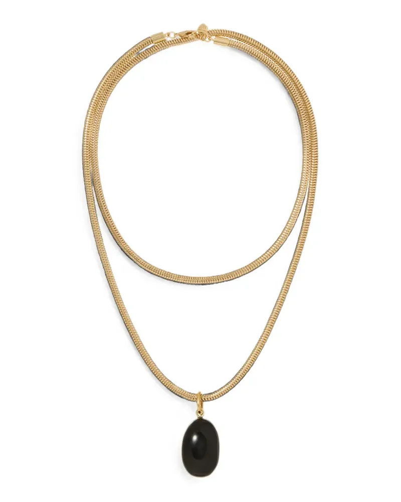 Roxanne Assoulin Simple Halskette mit Anhänger - Gold Gold
