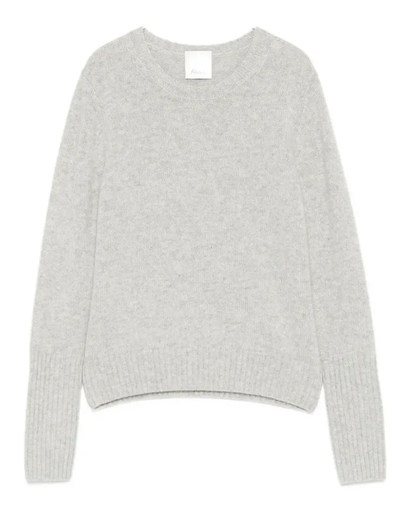 ALLUDE round-neck cashmere sweater - Grau Grau