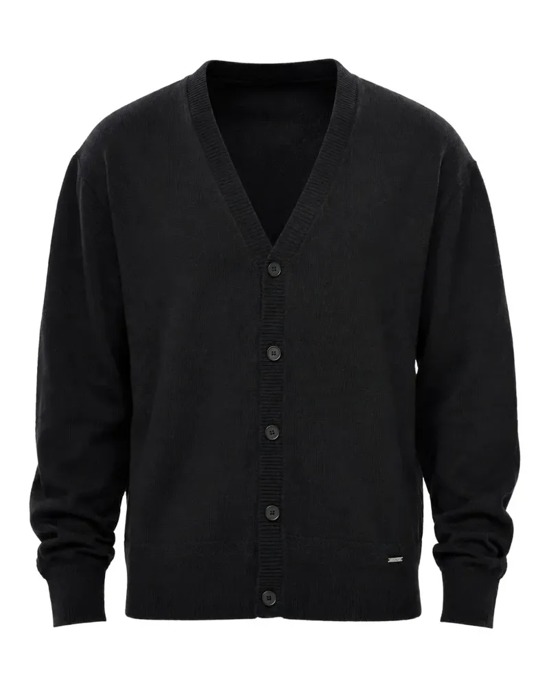 Diesel K-Larence V-neck cardigan - Schwarz Schwarz