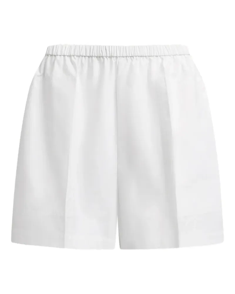 12 STOREEZ Klassische Shorts - Weiß Weiß