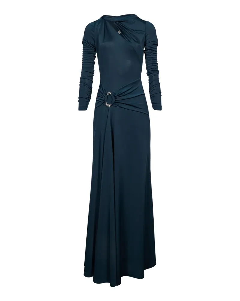 Rebecca Vallance Kiana Maxikleid mit langen Ärmeln - Blau Blau