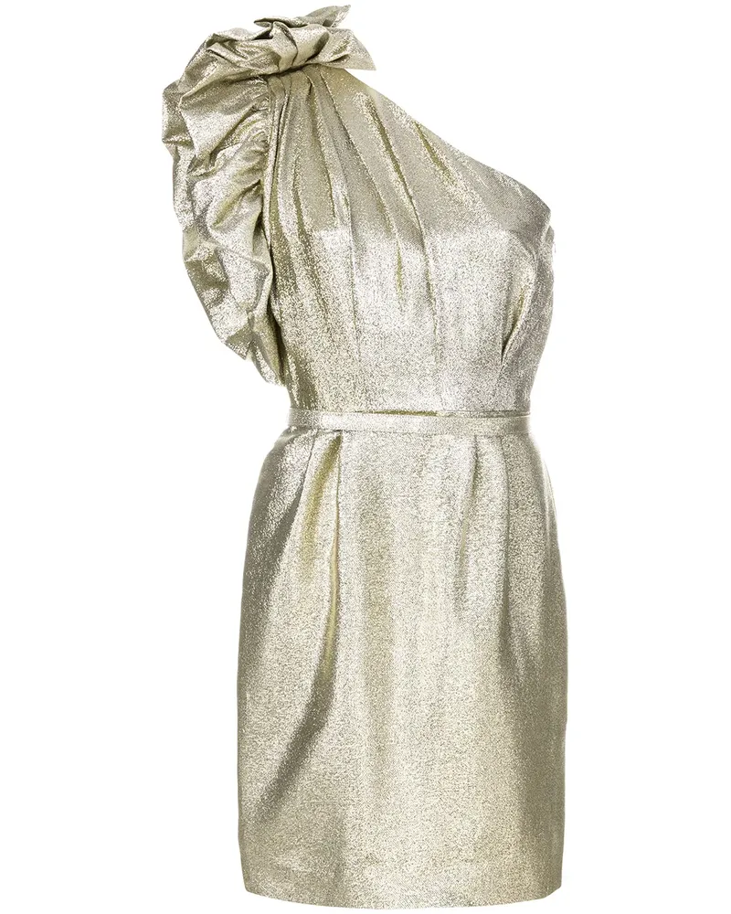 Stella McCartney Schulterfreies Kleid - Metallic Metallic