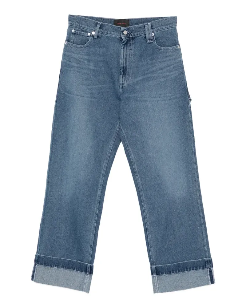 Simone Rocha Jeans mit Umschlag - Blau Blau