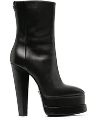 Roberto Cavalli Plateau-Stiefel 153mm Schwarz