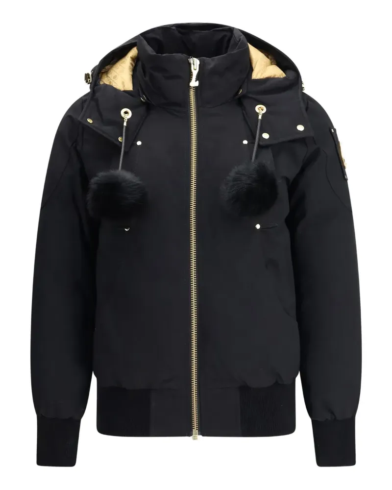Moose Knuckles Sainte Flavie Bomberjacke - Schwarz Schwarz