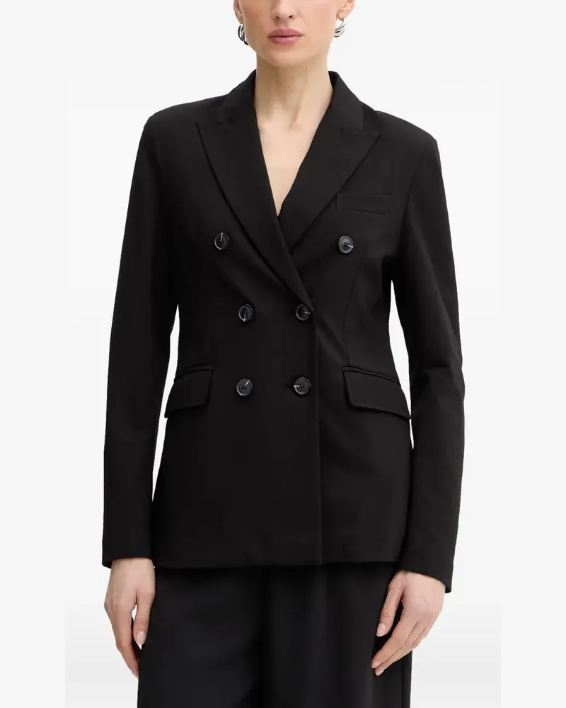 Silvian Heach Fastise double-breasted peak-lapels blazer - Schwarz Schwarz