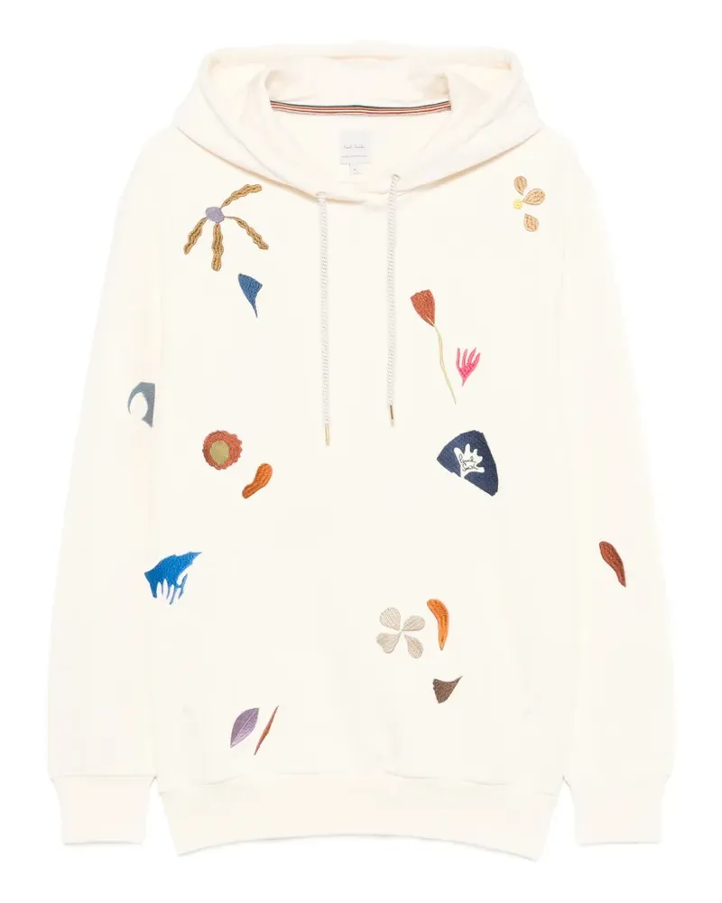 Paul Smith embroidered hoodie - Nude Nude