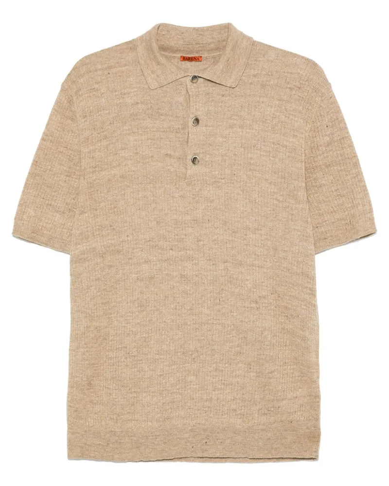BARENA Marco Poloshirt - Nude Nude